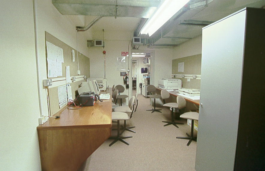 Inverness Bunker comms room 1990s